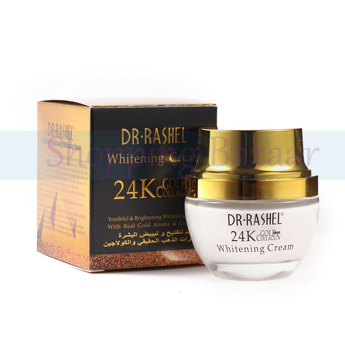 24K Gold Collagen Whitening Day Cream by Dr Rashel