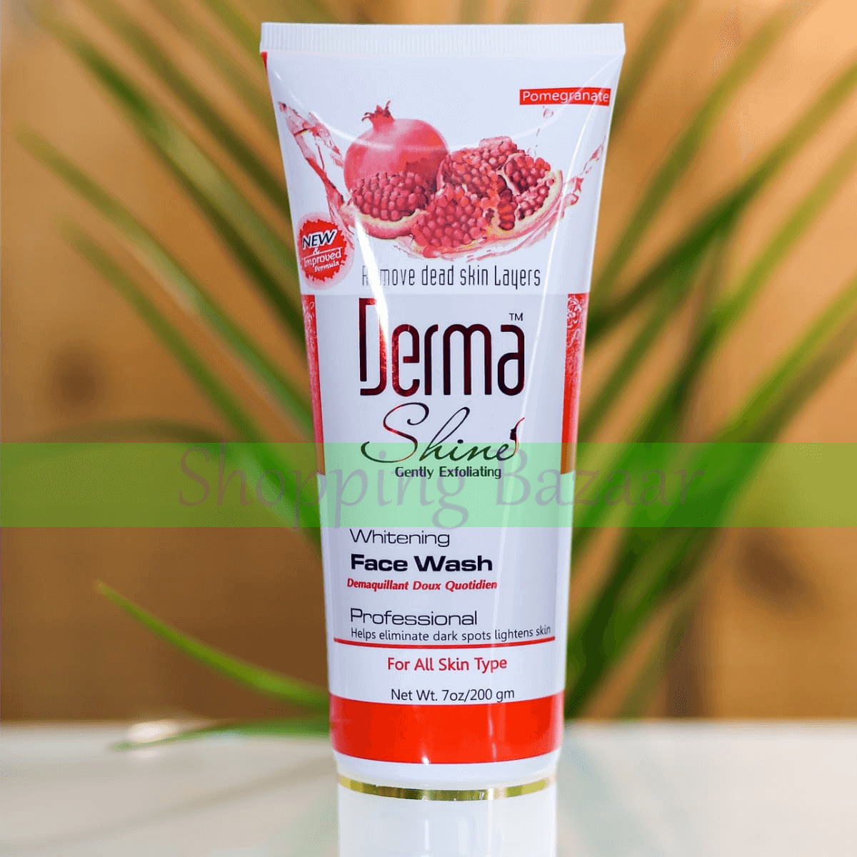Derma Shine Whitening Face Wash Pomegranate