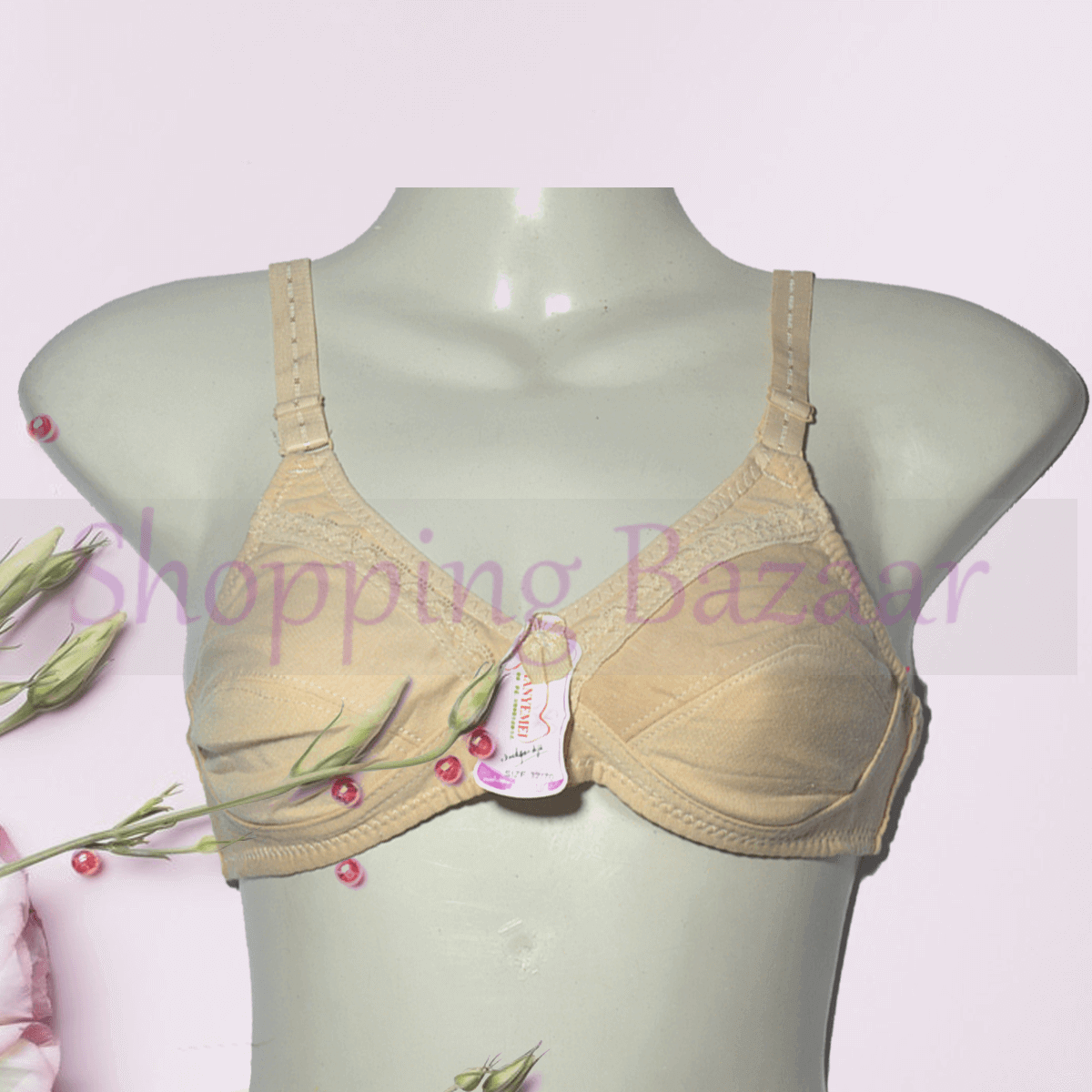 Pure Cotton Jersey Bra