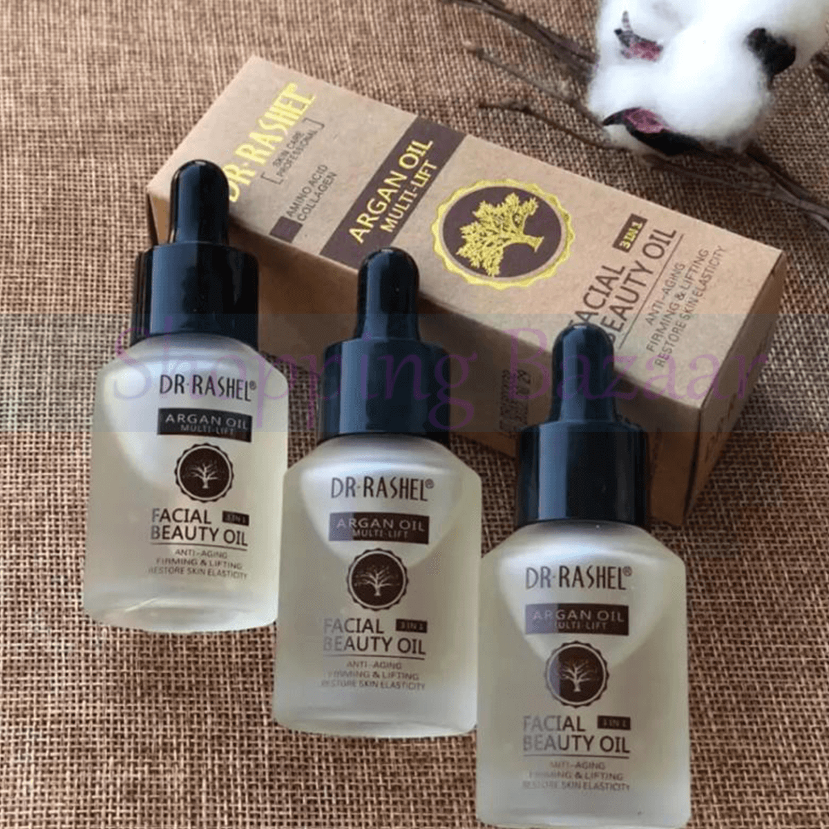 Argan oil multi-Lift Facial Beauty Oil 3 in 1 by Dr Rashel