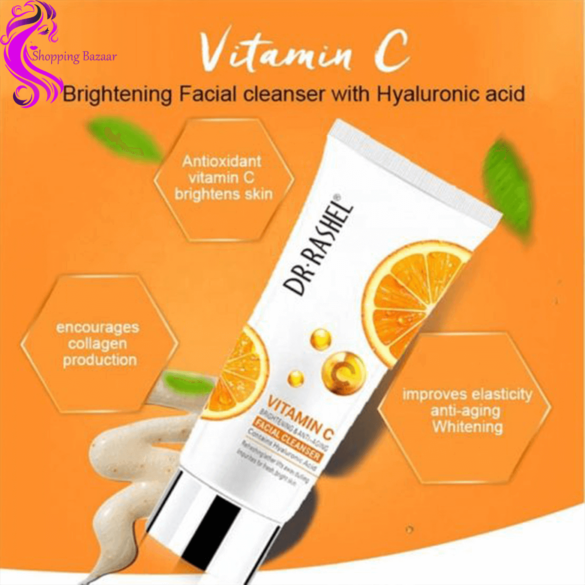 Dr.Rashel Facial Cleanser Vitamin-C