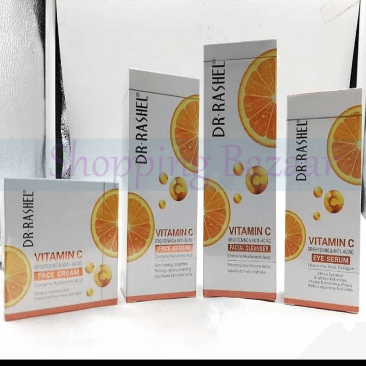 Vitamin C Brightening and Anti Aging Face Serum Set by Dr Rashel
