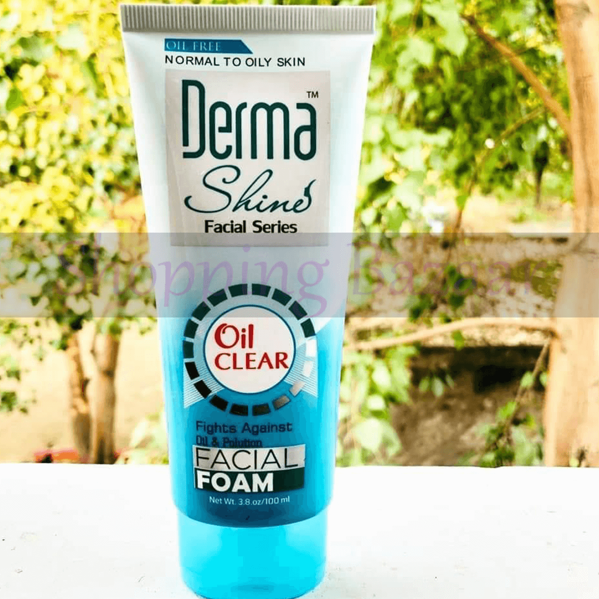 DERMA SHINE OIL CLEAR DOUBLE POWER FACE WASH