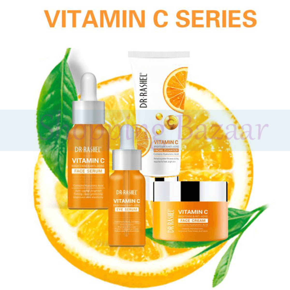 Vitamin C Brightening and Anti Aging Face Serum Set by Dr Rashel - Image 6
