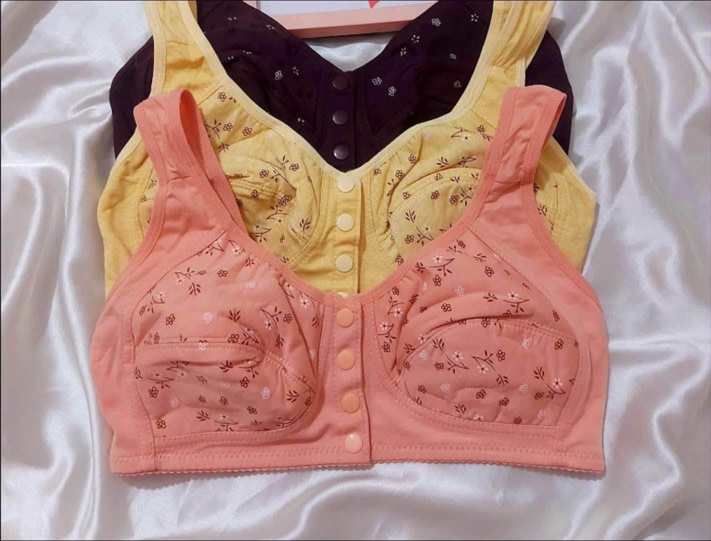 Front Open Three Button Bra – Comfortable Front Closure Bra for Women - Image 6