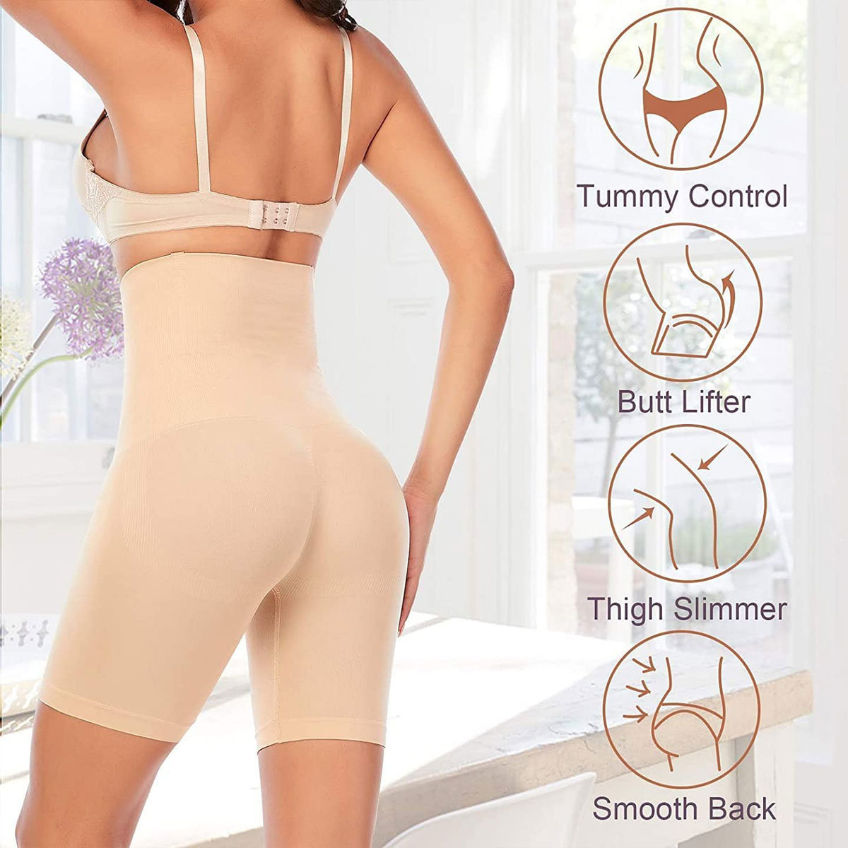 Tummy Tucker Shapewear for Women, High Waist & Hips Shaper for Girls - Image 5