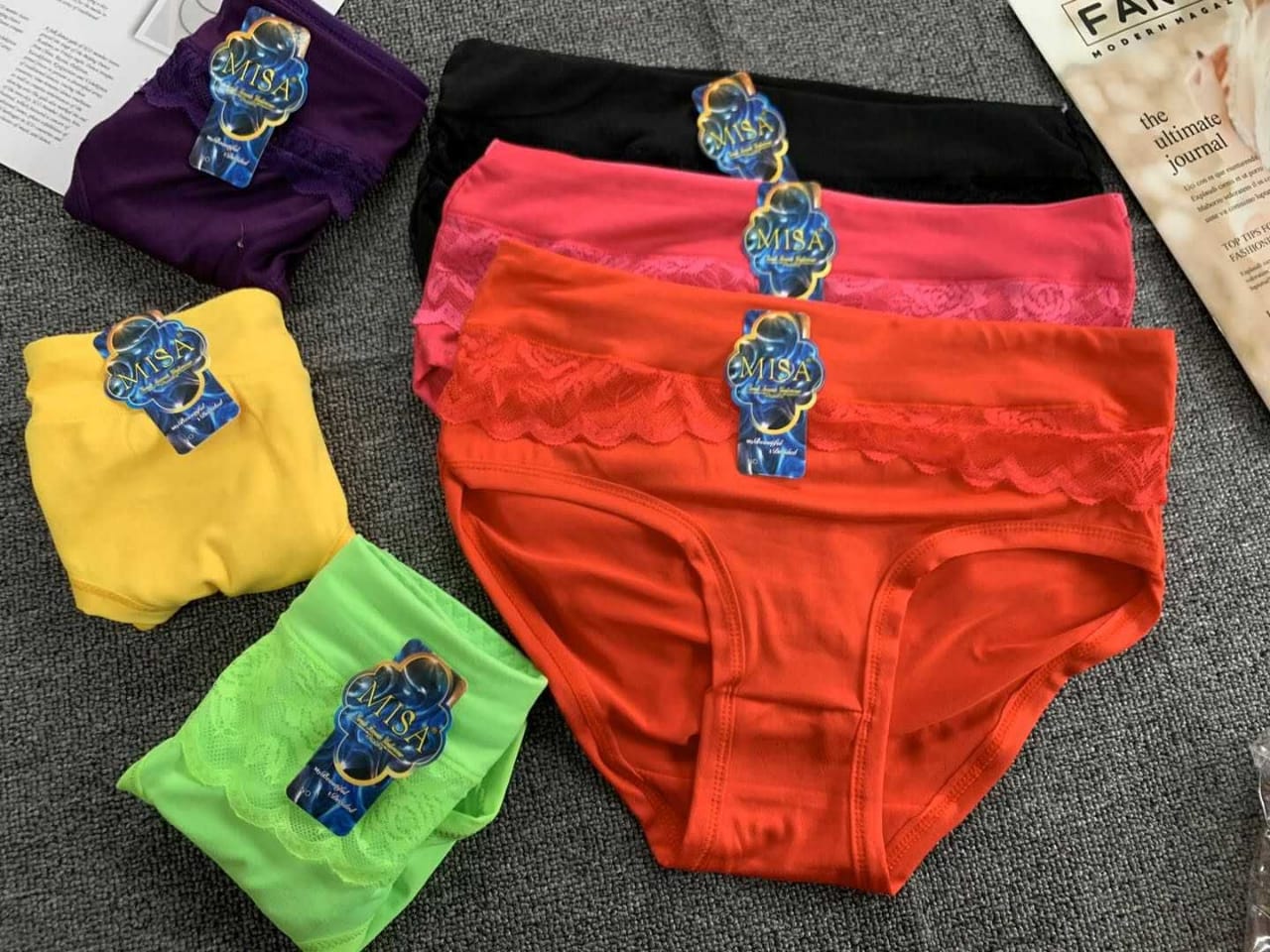 Soft Brief Cotton Panty Set