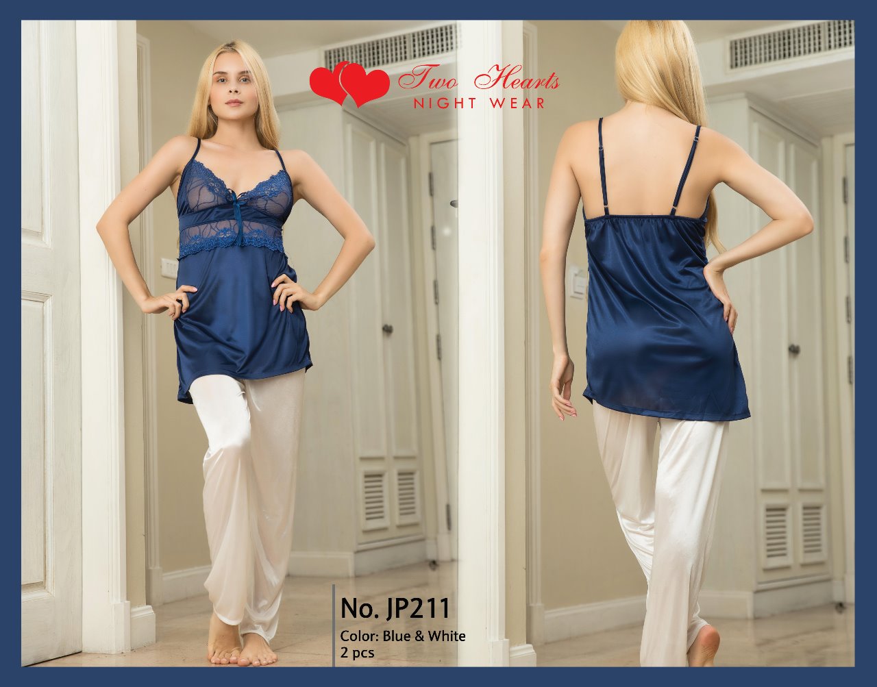 Silk Pyjamas Night Dress