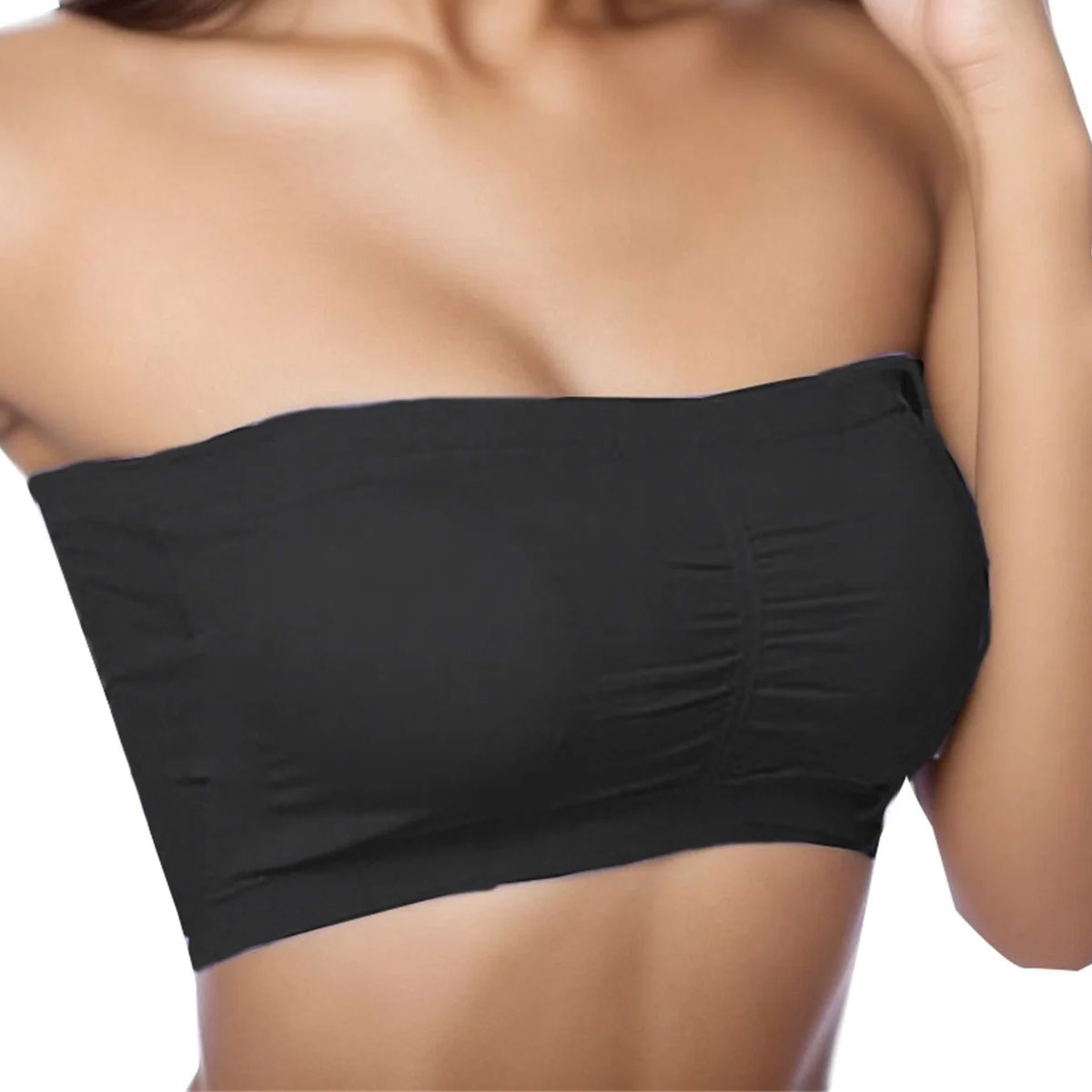 Bandeau Strapless Bra – Comfortable Tube Bra & No Strap Half Bra for Women Pack Of 2 - Image 2