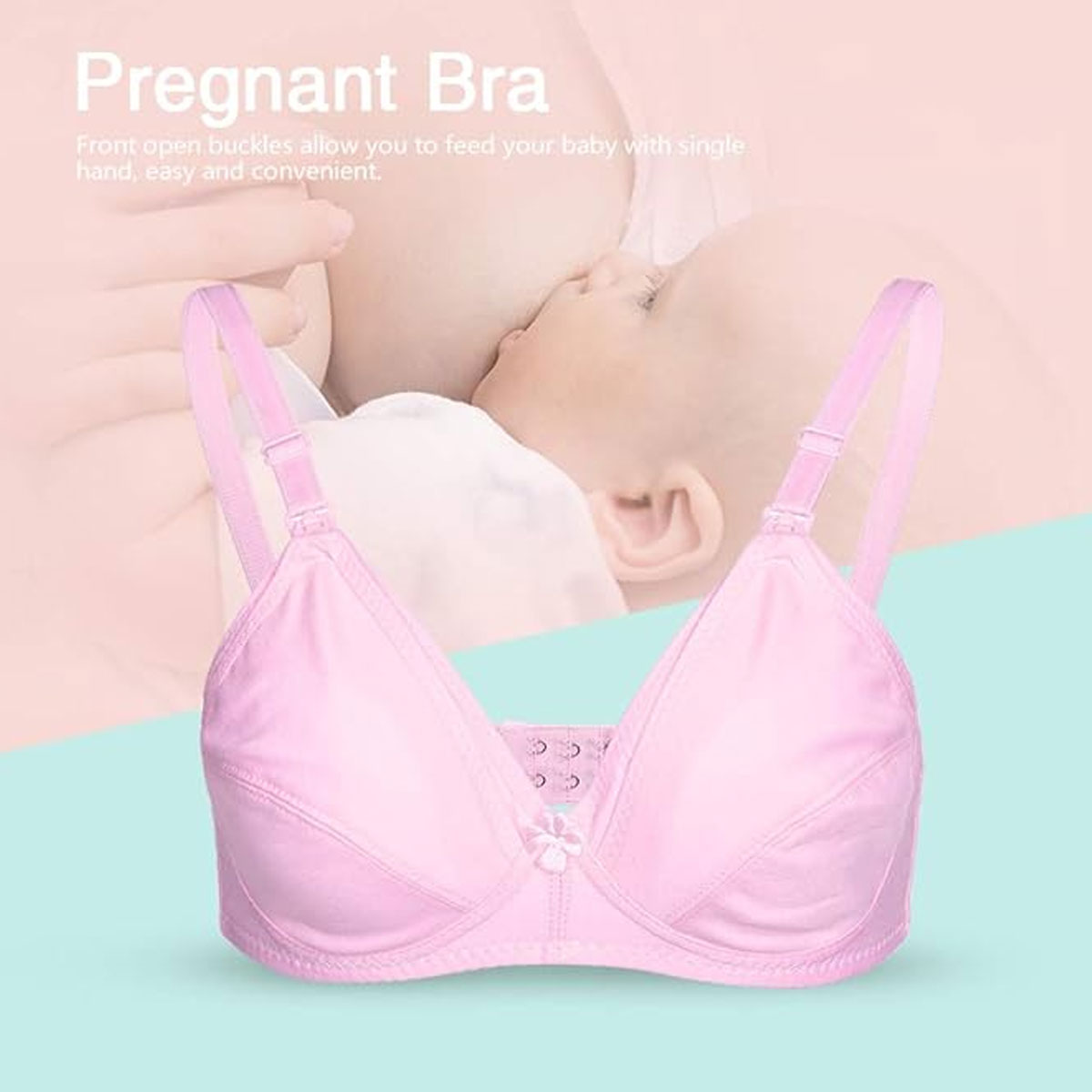 Nursing Feeding Bra for Women – Comfortable Breastfeeding Bra with Easy Access - Image 4