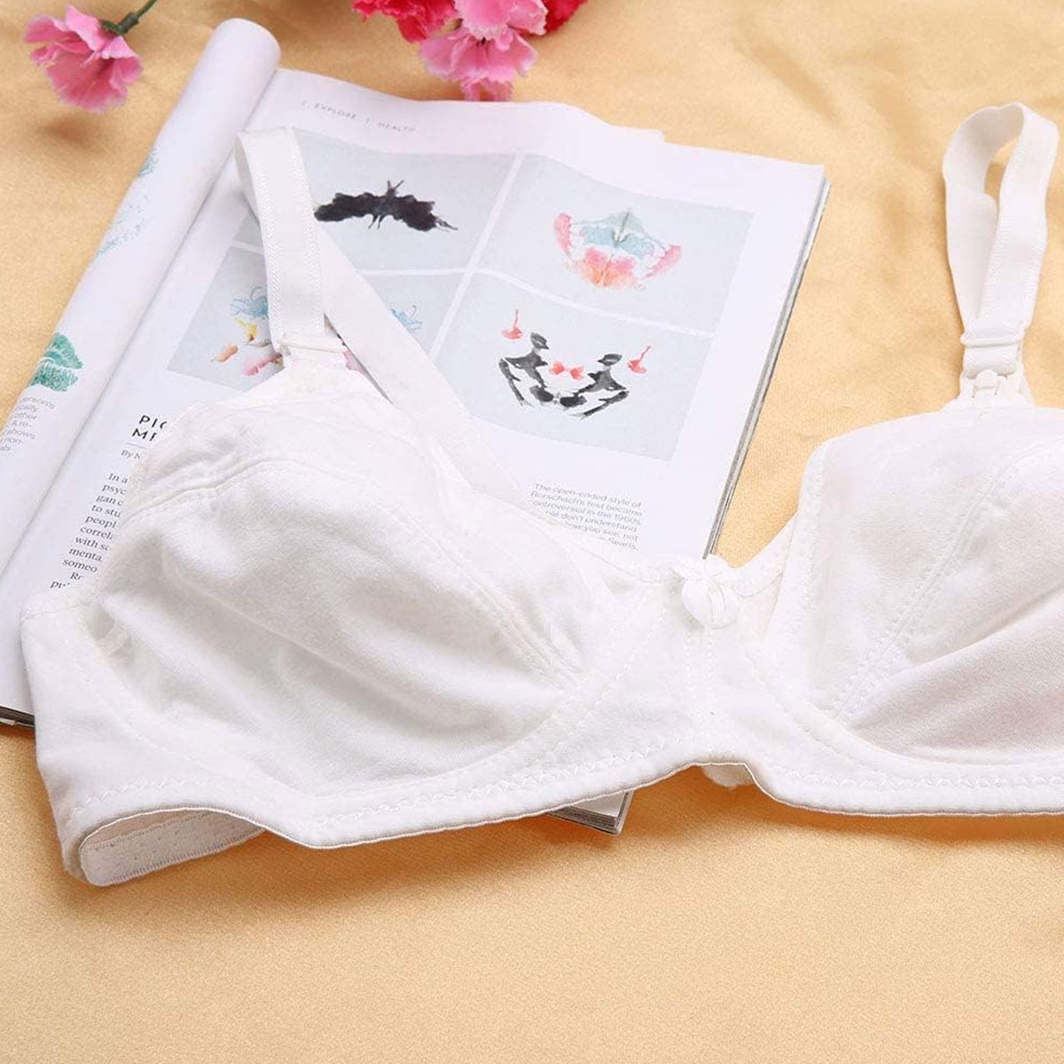 Nursing Feeding Bra for Women – Comfortable Breastfeeding Bra with Easy Access - Image 3