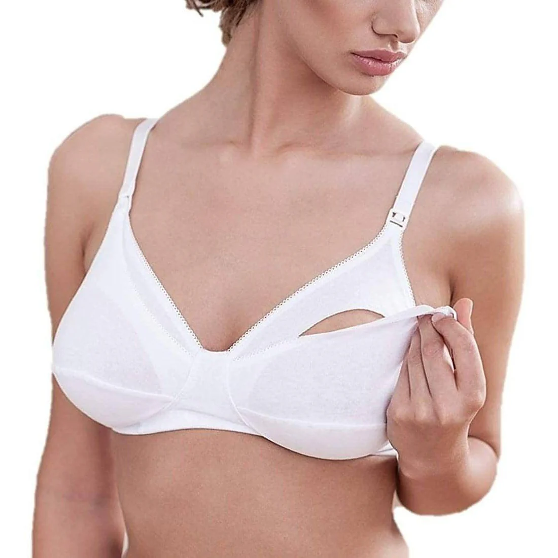 Nursing Feeding Bra for Women – Comfortable Breastfeeding Bra with Easy Access - Image 7