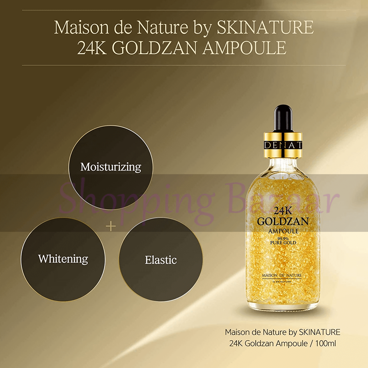 24k Goldzan Ampoule Whitening Serum
