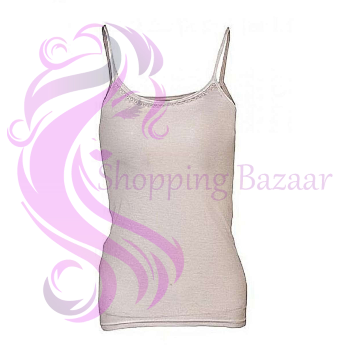 Teens Double Layered Camisole With Bust Panel - Image 4
