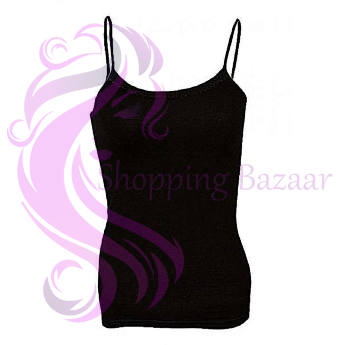 Teens Double Layered Camisole With Bust Panel - Image 5