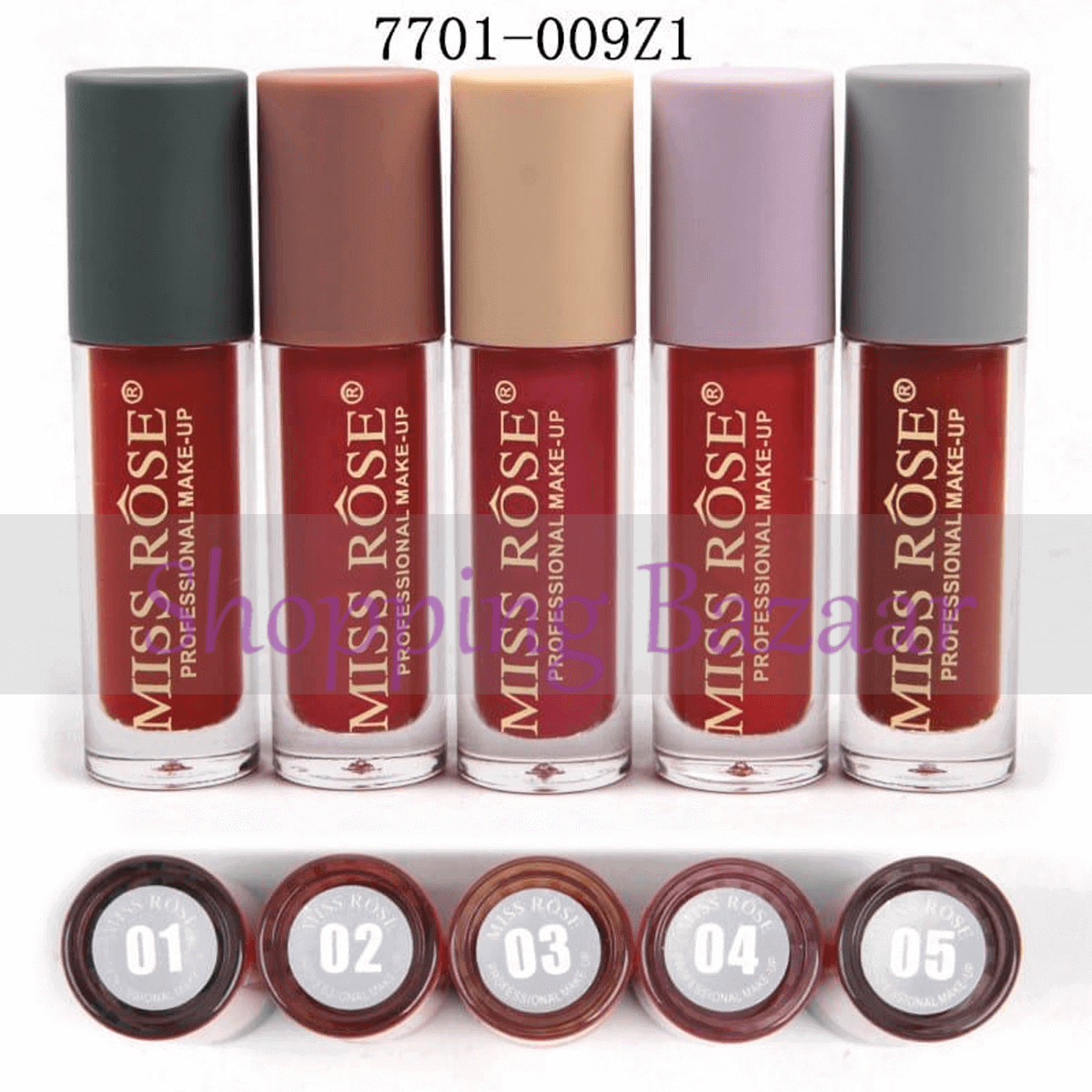 Matte Lip Gloss Miss Rose